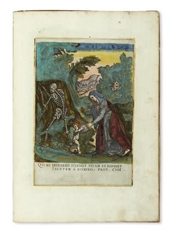 CIRCIGNANI, NICCOLÒ. Ecclesiae militantis triumphi.  1585.  Hand-colored copy.